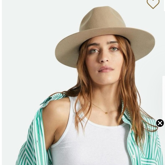 Brixton Accessories - Brixton cowboy hat in pink felt